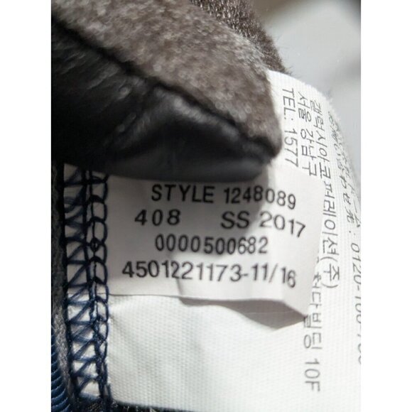 Under Armour Golf Pants Mens 36x34 (Meas 34x31) Blue Nylon Blend Stretch Chino - Picture 4 of 11